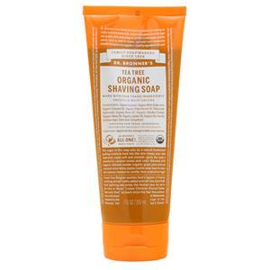 Dr. Bronner's Organic Shaving Soap Tea Tree 7 fl.oz