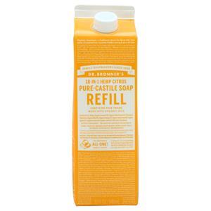 Dr. Bronner's Pure-Castile Soap Citrus - Refill Carton 32 fl.oz