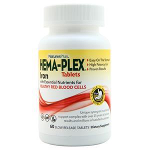 Nature's Plus Hema-Plex Tablets 60 tabs