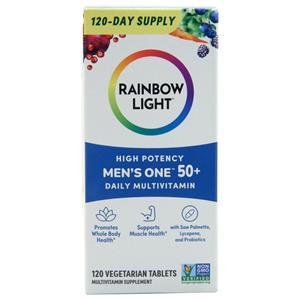 Rainbow Light High Potency Men's One 50+ Daily Multivitamin 120 tabs