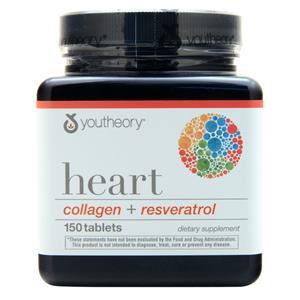 YouTheory Heart Collagen + Resveratrol 150 tabs