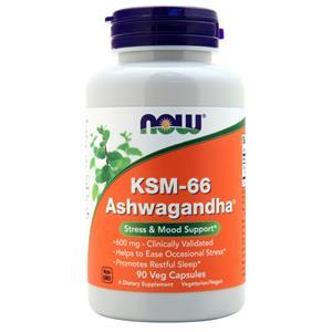 Now KSM-66 Ashwagandha (600mg) 90 vcaps