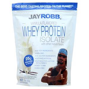 Jay Robb Whey Protein Isolate Vanilla 24 oz
