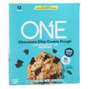 ONE Brands One Bar Chocolate Chip Cookie Dough 12 bars