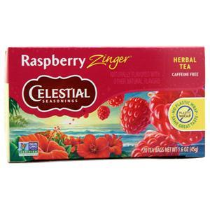 Celestial Seasonings Herbal Tea Raspberry Zinger 20 pckts