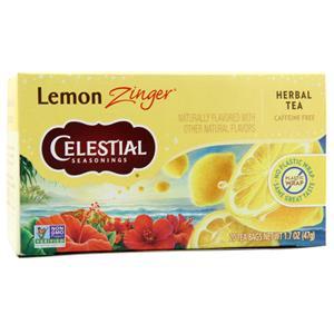 Celestial Seasonings Herbal Tea Lemon Zinger 20 pckts