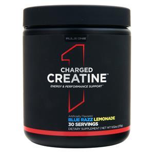 Rule1 Charged Creatine Blue Razz Lemonade 270 grams