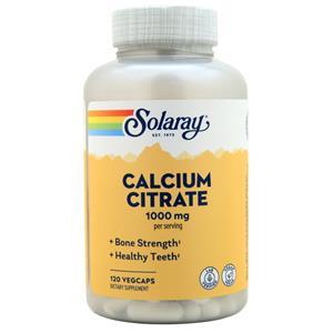 Solaray Calcium Citrate 120 vcaps