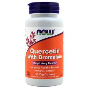Now Quercetin with Bromelain 60 vcaps