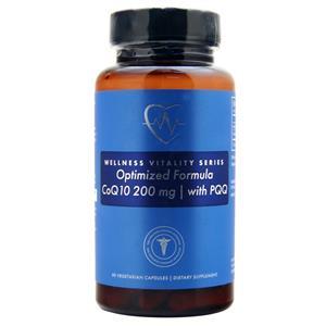 The Wellness Company Wellness Vitality Series Optimized CoQ10 with PQQ 30 vcaps