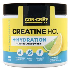 Con-Cret Creatine HCl + Hydration Lemon Lime 175.2 grams