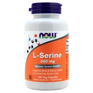 Now L-Serine (500mg) 120 vcaps