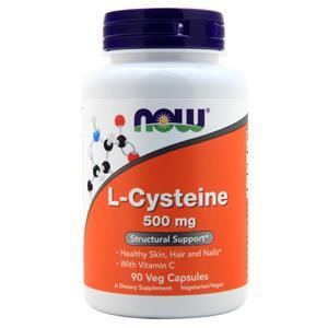 Now L-Cysteine (500mg) 90 vcaps