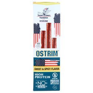 Protos Foods Ostrim - 100% Beef Stick Sweet & Spicy 12 pack