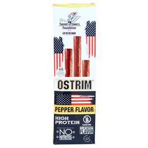 Protos Foods Ostrim - 100% Beef Stick Pepper 12 pack
