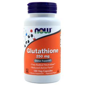 Now Glutathione (250mg) 120 vcaps