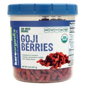 Bare Organics Organic Goji Berries 8 oz