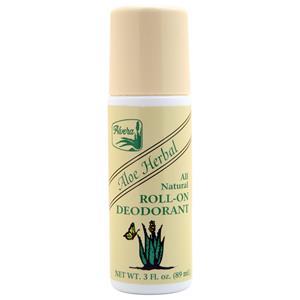 Alvera All Natural Roll-On Deodorant Aloe Herbal 3 fl.oz
