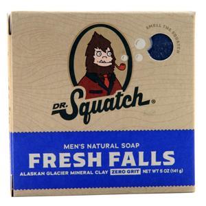 Dr. Squatch Men's Natural Soap Fresh Falls 5 oz