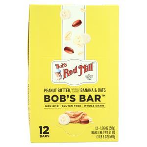 Bob's Red Mill Bob's Bar Peanut Butter, Banana & Oats 12 bars