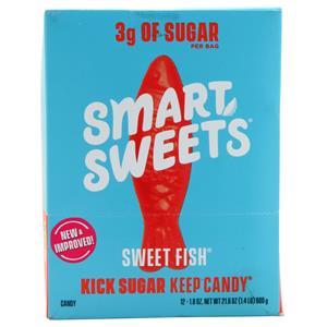 SmartSweets Kick Sugar Keep Candy Sweet Fish 12 pack