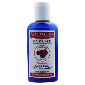 Ecodent Baking Soda Toothpowder DailyCare - Cinnamon 2 oz
