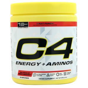 Cellucor C4 Energy + Aminos Fruit Punch 255 grams