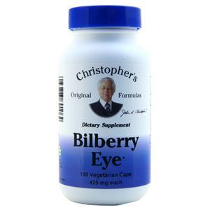 Christopher's Original Formulas Bilberry Eye 100 vcaps