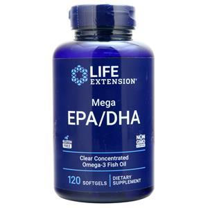 Life Extension Mega EPA/DHA 120 sgels