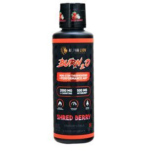 Alpha Lion Burn2O Shred Berry - Strawberry & Vanilla 15.72 oz