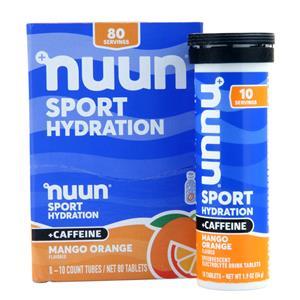 Nuun Sport - Hydration + Caffeine Mango Orange 8 vials