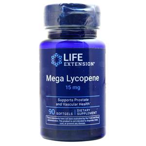 Life Extension Mega Lycopene (15mg) 90 sgels