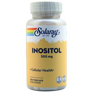 Solaray Inositol (500mg) 100 vcaps