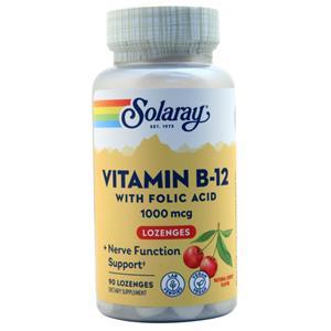 Solaray Vitamin B-12 (1000mcg) Natural Cherry 90 lzngs