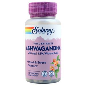 Solaray Ashwagandha Root Extract (470mg) 60 vcaps
