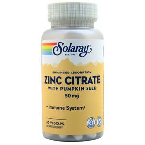 Solaray Zinc Citrate (50mg) 60 vcaps