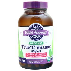 Oregon's Wild Harvest Organic True Cinnamon (Ceylon) 120 vcaps