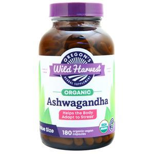 Oregon's Wild Harvest Organic Ashwagandha 180 vcaps
