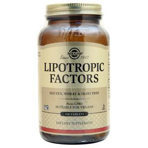 Solgar Lipotropic Factors 100 tabs