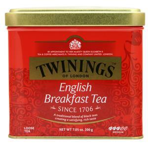 Twinings of London Loose Leaf Tea English Breakfast Tea 200 grams