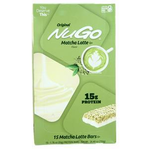 Nugo Nutrition NuGo Original Bar Matcha Latte 15 bars