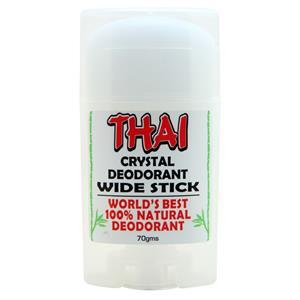 Deodorant Stones of America Thai Crystal Deodorant Wide Stick - 100% Natural 70 grams