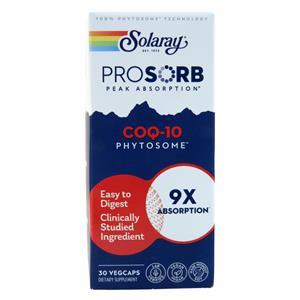 Solaray ProSorb CoQ-10 9x (200mg) 30 vcaps