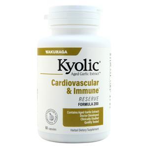 Kyolic Cardiovascular & Immune Reserve Formula 200 60 caps
