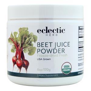 Eclectic Institute Organic Beet Juice Powder 170 grams