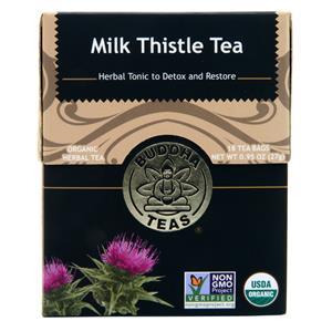 Buddha Teas Organic Herbal Tea Milk Thistle 18 pckts