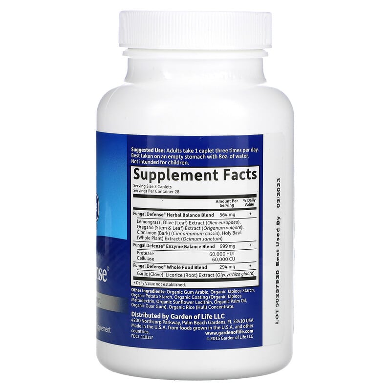 Garden Of Life Fungal Defense 84 cplts