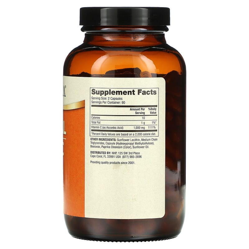 Dr. Mercola Liposomal Vitamin C (1000mg) 180 caps