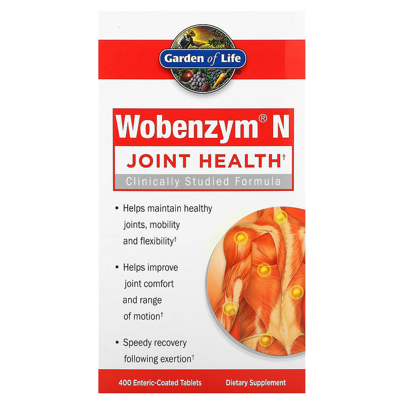 Garden Of Life Wobenzym N 400 tabs