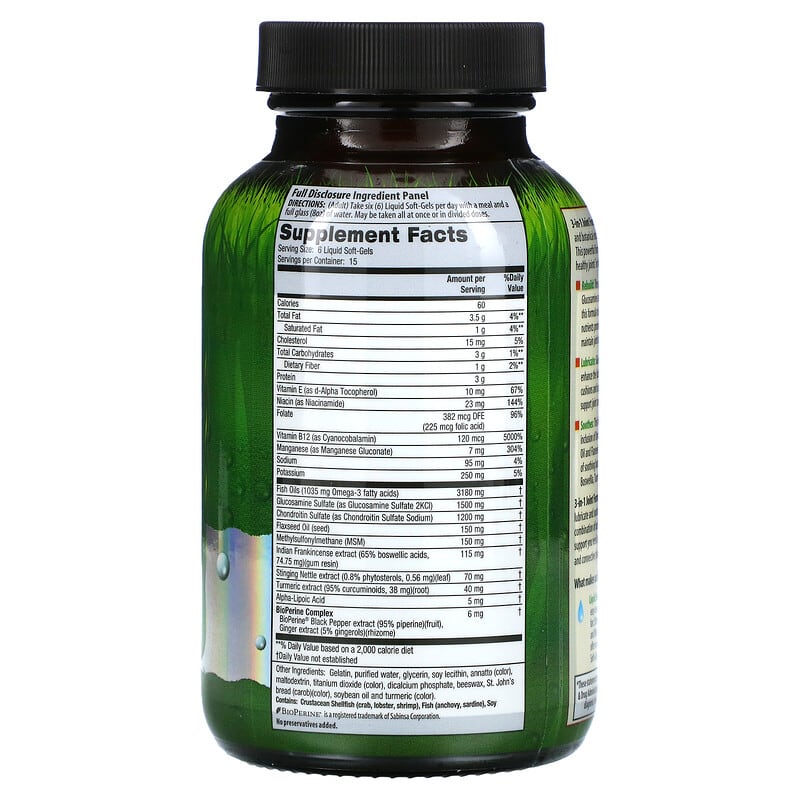 Irwin Naturals 3-in-1 Joint Formula 90 sgels